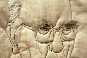 Georgie Meadows: Stitched Drawings