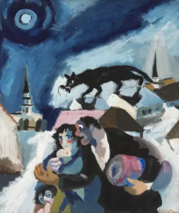 Josef Herman (1911-2000) ; Poland & Belgium & Scotland & Wales & London