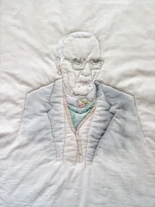 Last chance to host Georgie Meadows: Stitched Drawings