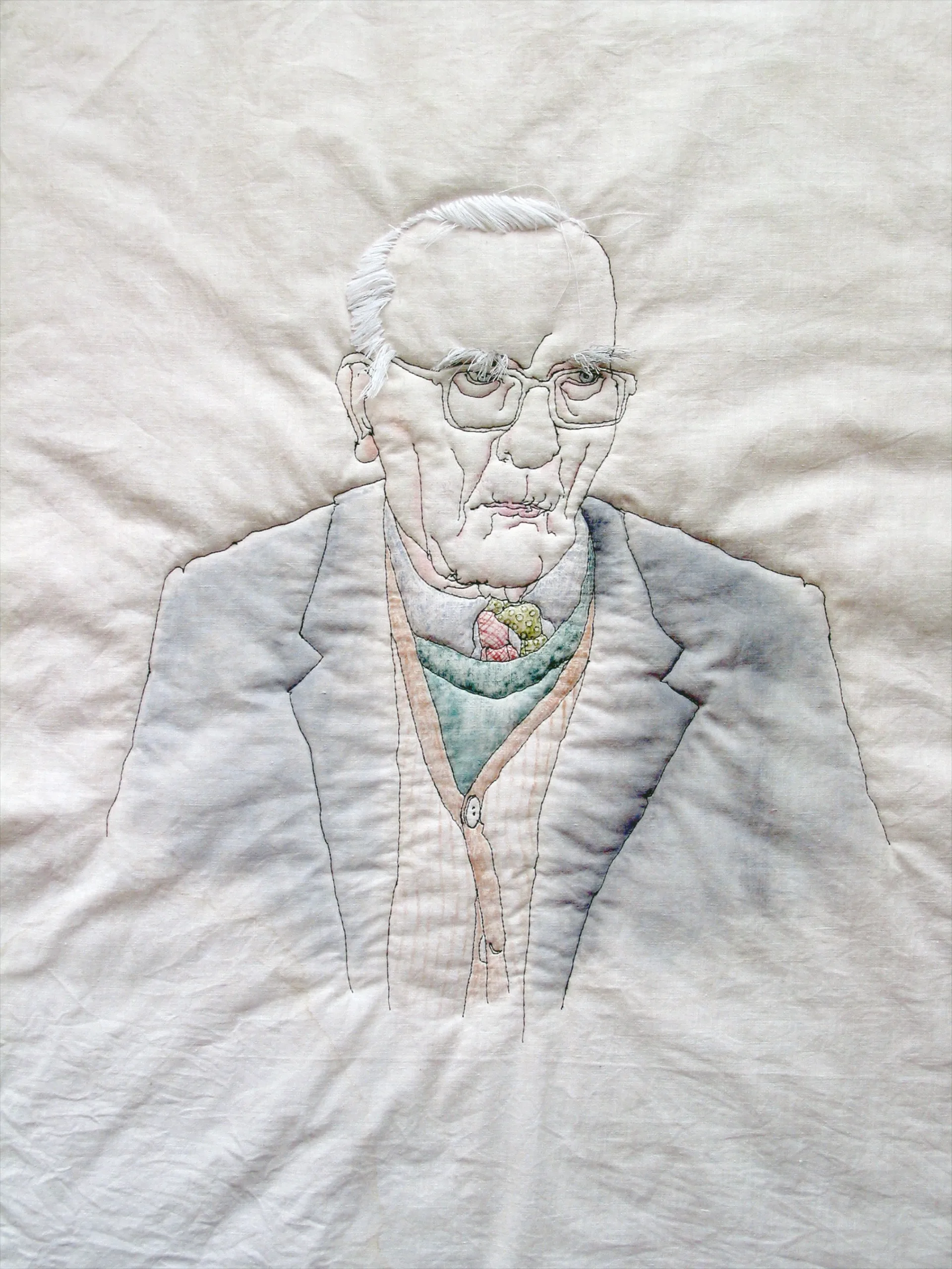 Last chance to host Georgie Meadows: Stitched Drawings